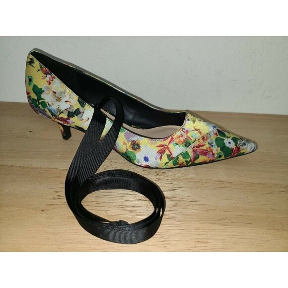 Zara Trafaluc 37 - Multicolor Point Heels - Size 37 -US 6.5 - Picture 1 of 3